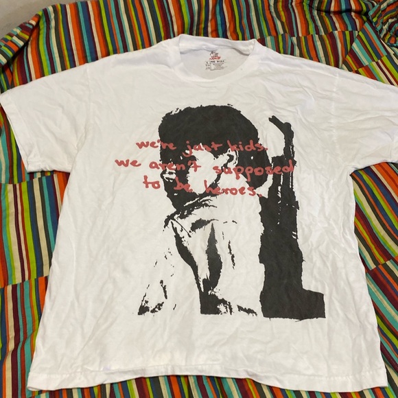Work shop madness we’re just kids we aren’t supposed to be heroes size large - Picture 1 of 16
